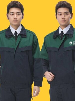 ชุดช่างสีเขียว ชุดช่างวิศวกร ชุดช่างกลโรงงาน ชุดช่างก่อสร้าง