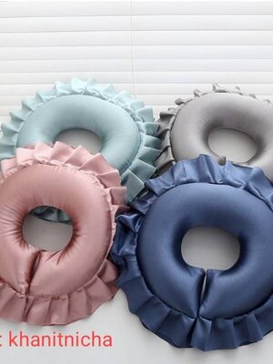 หมอนนวดสปา หมอนรองคอ หมอนตัว U หมอนรองหน้าเสริมสวย