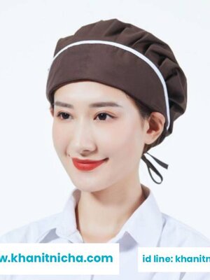 หมวกตาข่ายอนามัย หมวกโรงงาน หมวกกันฝุ่น หมวกทำอาหาร จัดเลี้ยง