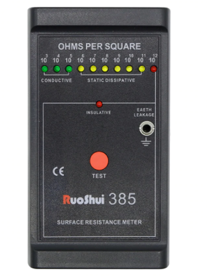 เครื่องวัดไฟฟ้าสถิตย์ RuoShui 385 Surface Resistance Tester