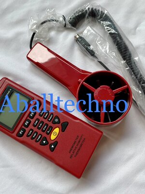 การใช้งานเครื่องวัดความเร็วลม (Anemometer)