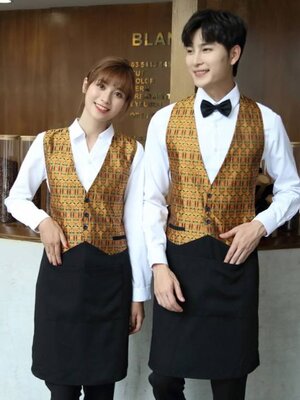 เสื้อกั๊กพนักงานไนท์คลับ บาร์ พนักงานโรงหนัง โรงละคร