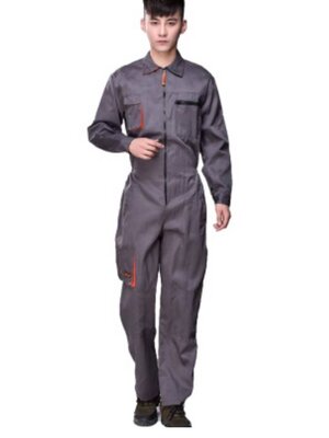 ชุดหมีช่าง ชุดช่างวิศวกร ชุางกลโรงงาน ชุดช่างก่อสร้าง