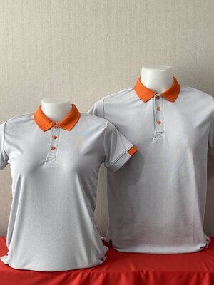 เสิ้อยืดปกโปโล เสื้อโปโลแขนสั้น เสื้อฟอร์มพนักงาน พร้อมส่ง