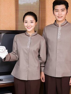 เสื้อแม่บ้าน พ่อบ้าน พนักงานทำความสะอาด