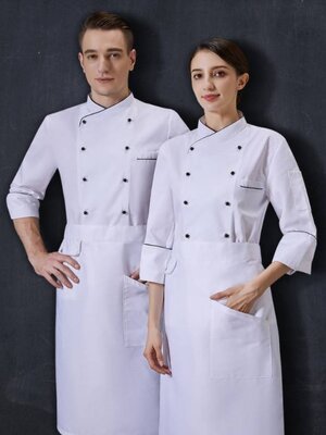 เสื้อเชฟ เสื้อกุ๊ก พ่อครัว แม่ครัว