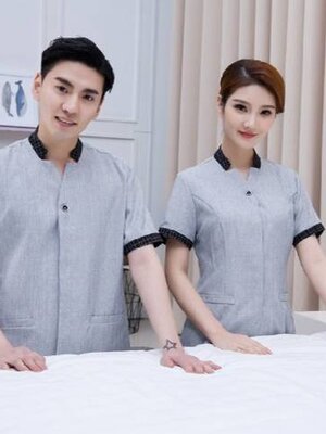 เสื้อแม่บ้าน พ่อบ้าน เสื้อพนักงานทำความสะอาด