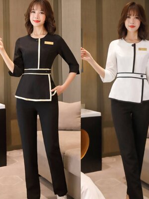 ชุดพนักงานขาย ชุดพนักงานต้อน ชุดพนักงานโรงแรม