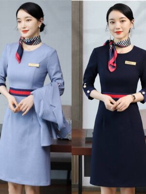 ชุดพนักงานต้อนรับ ชุดพนักงานธนาคาร ชุดพนักงานขาย