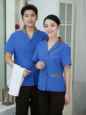 เสื้อแม่บ้าน พ่อบ้าน พนักงานทำความสะอาด