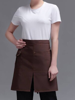 ผ้ากันเปื้อนพนักงานร้านกาแฟ ผ้ากันเปื้อนเชฟ ผ้ากันเปื้อนกุ๊ก