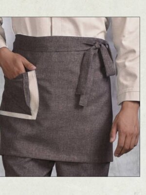 ผ้ากันเปื้อนพนักงานร้านอาหารญี่ปุ่น เกาหลี ผ้ากันเปื้อนพนักงานเสริฟร้านซูชิ