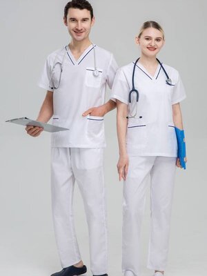 ชุดสครับ ชุดหมอผ่าตัด ชุดพยาบาลห้องผ่าตัด ชุดคลินิกทัตกรรม