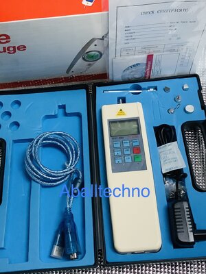 ขั้นตอนการใช้เครื่องมือวัดแรง Force gauge