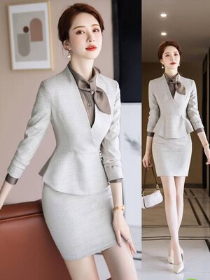 ชุดพนักงานต้อนรับ ชุดออฟฟิศ ชุดพนักงานต้อนรับโรงแรม