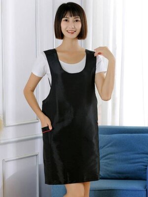 เสื้อคลุมช่างเสริมสวย ผ้ากันเปื้อนช่างตัด ช่างทำเล็บ เสื้อคลุมลูกค้า