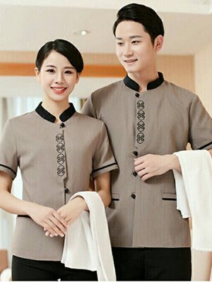 เสื้อแม่บ้าน พ่อบ้าน พนักงานทำความสะอาด