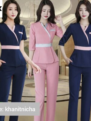 ชุดคลินิกความงาม เสริมสวย ชุดนวดสปา คลินิกศัลยกรรมความงาม