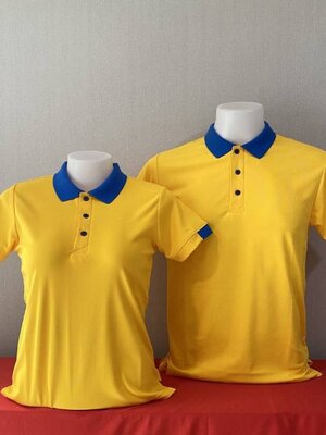 เสิ้อยืดปกโปโล เสื้อโปโลแขนสั้น เสื้อฟอร์มพนักงาน พร้อมส่ง