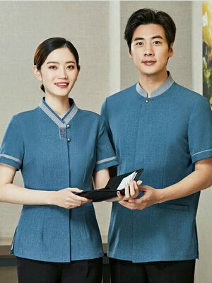 เสื้อแม่บ้าน พ่อบ้าน พนักงานทำความสะอาด