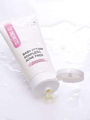 Pan Baby Cream Soapless Cleansing Gel 100g. เจลล้างหน้าสำหรับผิวธรรมดาและผิวแห้ง