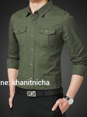 เสื้อคนสวน เสื้อช่าง เสื้อทำงาน เสื้อเดินป่า เสื้อทหารทหาร