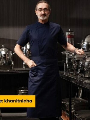 เสื้อเชฟ เสื้อกุ๊ก เสื้อเชฟโรงแรม แขนสั้น สีขาว สีเทา สีแดง สีกรมท่า มีตาข่ายระบายอากาศด้านหลัง