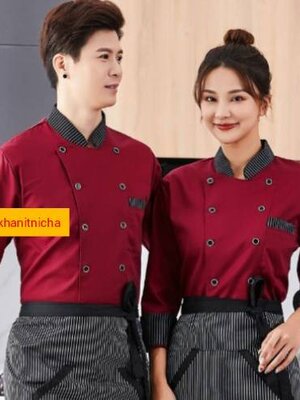 เสื้อเชฟ เสื้อกุ๊ก พ่อครัว แม่ครัว