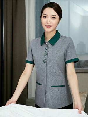 เสื้อแม่บ้าน พ่อบ้าน พนักงานทำความสะอาด