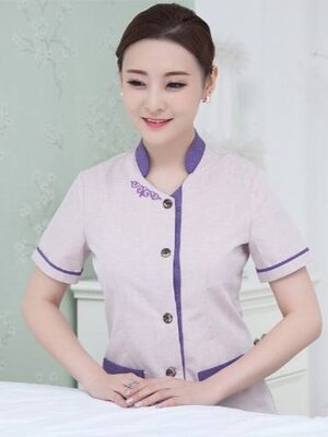 เสื้อแม่บ้าน พ่อบ้าน เสื้อพนักงานทำความสะอาด