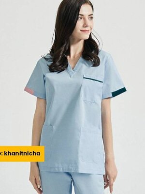 ชุดสครับ ชุดหมอ ชุดพี่เลี้ยงเด็ก ชุดพยาบาล