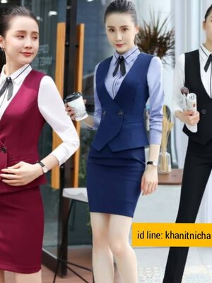 เสื้อกั๊ก เสื้อกั๊กพนักงานร้านอาหาร ผับ บาร์ โรงแรม