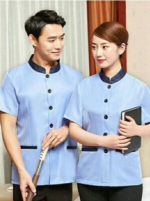 เสื้อแม่บ้าน พ่อบ้าน พนักงานทำความสะอาด