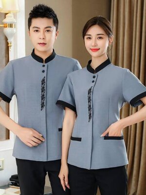 เสื้อแม่บ้าน พ่อบ้าน พนักงานทำความสะอาด