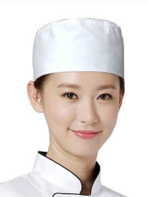 หมวกสไตล์ญี่ปุ่น หมวกเชฟ หมวกพนักงานร้านอาหารญี่ปุ่น