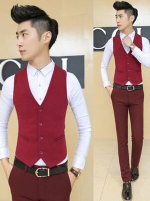 เสื้อกั๊กพนักงานไนท์คลับ บาร์ พนักงานโรงหนัง โรงละคร