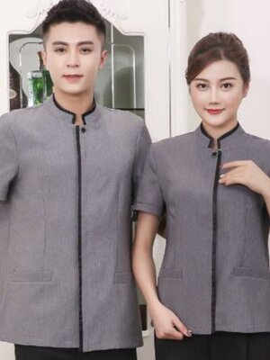 เสื้อแม่บ้าน พ่อบ้าน พนักงานทำความสะอาด