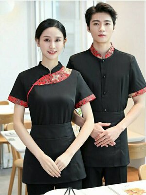 ชุดพนักงานเสริฟ ร้านอาหารโรงแรม รีสอร์ท