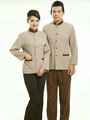 เสื้อแม่บ้าน พนักงานทำความสะอาด พนักงานโรงแรม