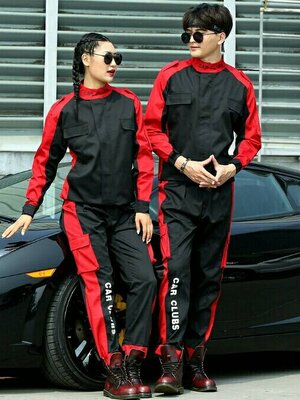 ชุดช่าง ชุดช่างวิศวกร ช่างกลโรงงาน ชุดช่างก่อสร้างแถบสะท้อนแสง