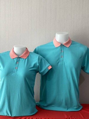 เสิ้อยืดปกโปโล เสื้อโปโลแขนสั้น เสื้อฟอร์มพนักงาน พร้อมส่ง