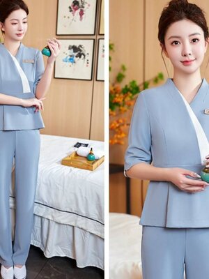 ชุดนวดสปา ชุดซาวน่า ซาลอน เสริมสวย