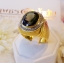แหวนพลอย Green Tourmaline ล้อมเพชร ดังต้องมนตร์