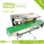 เครื่องปิดปากถุง แบบสายพานต่อเนื่อง เติมอากาศ แนวนอน รุ่น FRQM-980C แบบมีพิมพ์วันที่