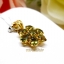 จี้พลอยเขียวส่อง Green Sapphire ทรงดอกไม้ ชิ้นเล็กน่ารัก สวมใส่ได้ทุกวัน