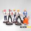 Action Figure โมเดล Chainsaw Man เชนซอว์แมน มนุษย์เลื่อยยนต์ เซ็ต 6 ตัว ขนาดความสูง 12 ซม. มีฐาน งานสวย