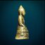 พระกริ่งหน้าไทย สมเด็จพระสังฆราช(แพ) วัดสุทัศน์ฯ กทม ปี 2482 เนื้อทองเหลือง