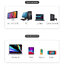 Hagibis ไร้สาย HDMI Video Transmitter & Receiver Extender จอแสดงผล Dongle สำหรับทีวีโปรเจคเตอร์ Switch