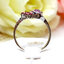 แหวนพลอยทับทิม สีชมพู Pink Sapphire วงเล็ก ดีไซน์วัยรุ่น เหมาะสำหรับคุณผู้หญิง