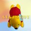 ตุ๊กตา Pooh หมอบ ขนนุ่มนิ่ม 32 ซม.